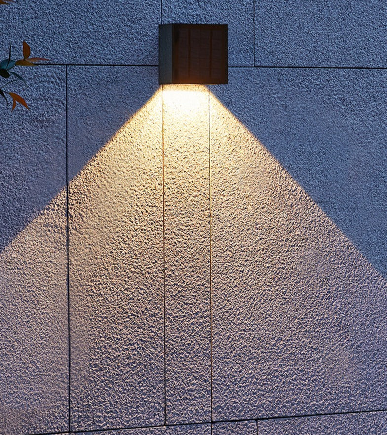 Outdoor Solar Powered Wall Light