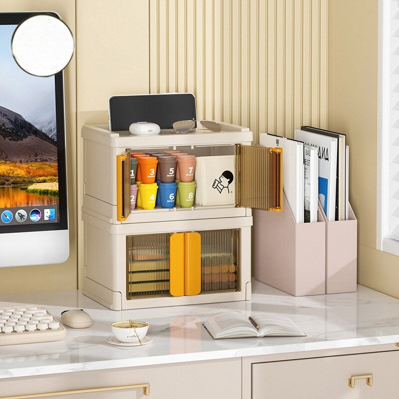 Compact Collapsible Storage Box Organizer