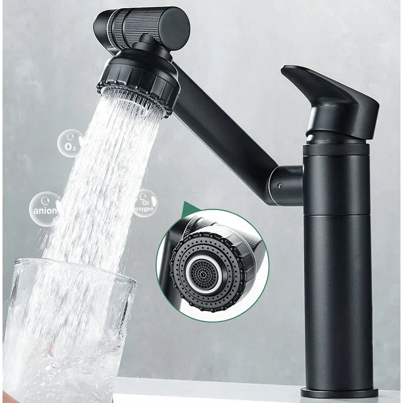Stylish Temperature Control Bathroom Sink Faucet