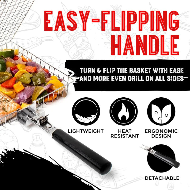 Compact Outdoor BBQ Grill Mat