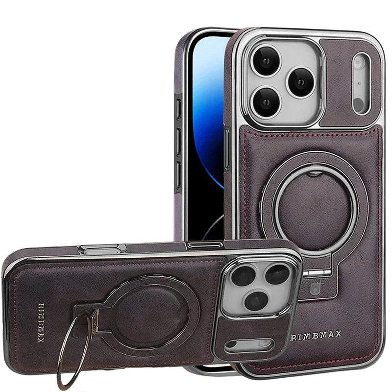 Premium Leather iPhone Case Strong Protection and Style
