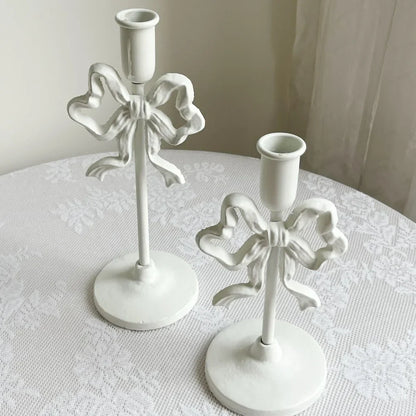 Rustic Metal Candle Lamp Holder