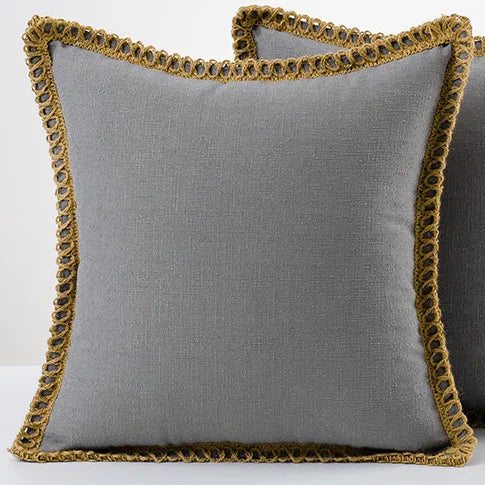Vibrant Decorative Pillow in Classic Design