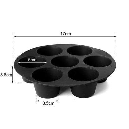 Non-Stick Cupcake Tray for Easy Air Fryer Baking