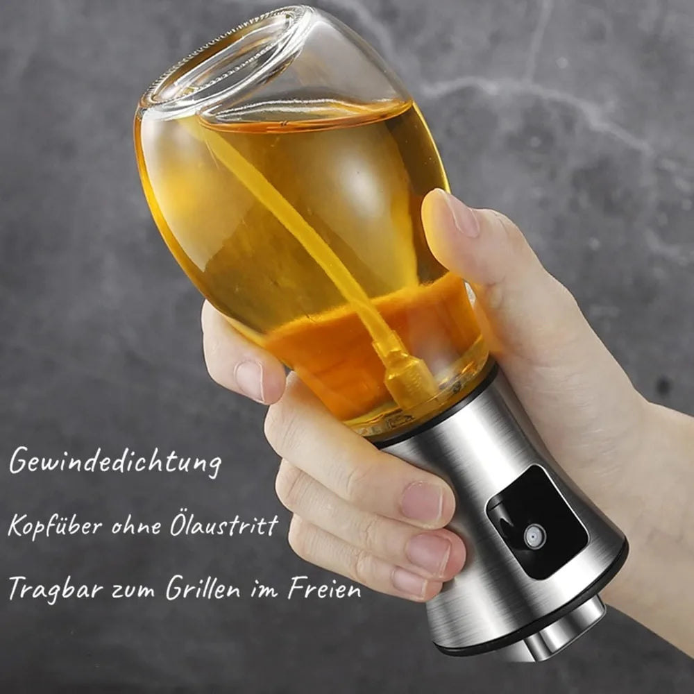 Premium Oil Sprayer Bottle 200ml Stainless Steel