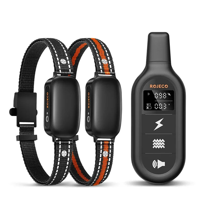 Waterproof Rechargeable Dog Training Collar with Remote