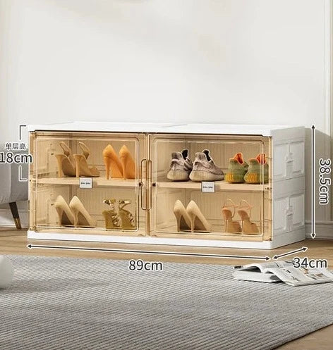Compact Shoe Storage Rack Organizer