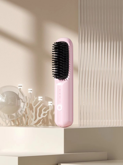 Easy Glide USB Ceramic Hair Straightener Comb