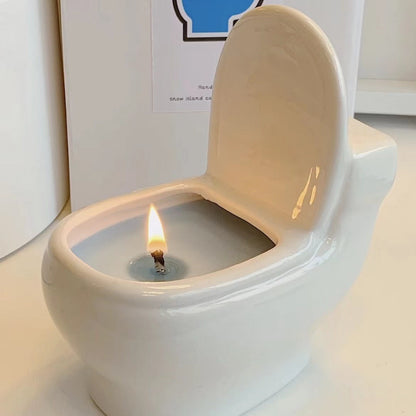Funny Bathroom Scented Candle