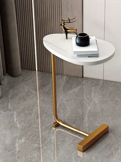 Space Saving End Table – Small Wooden Bedside Table
