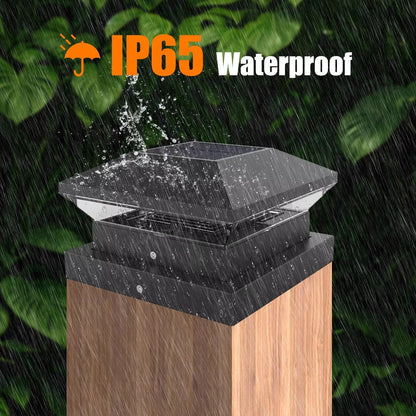 Outdoor Solar Lamp Post | Adjustable Bright Light