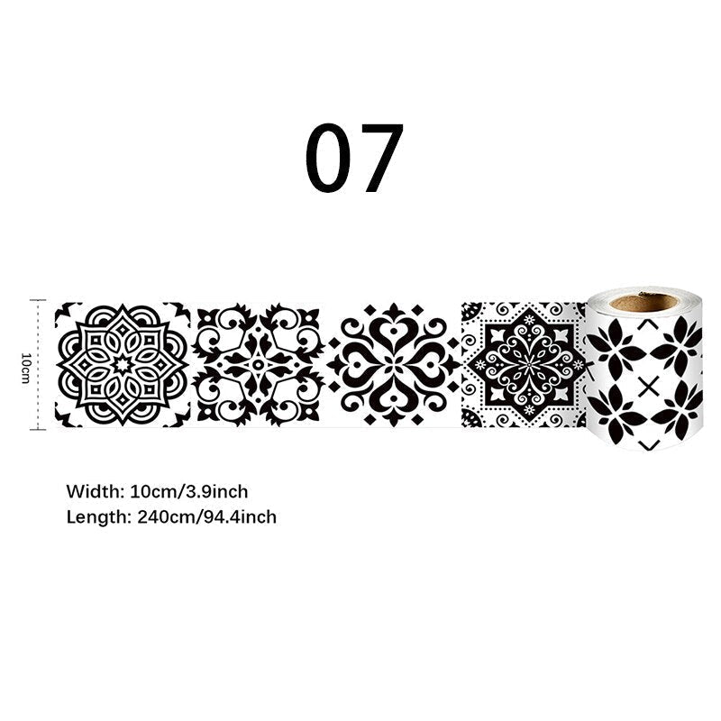 Easy Stick Waterproof Wall Border Tape