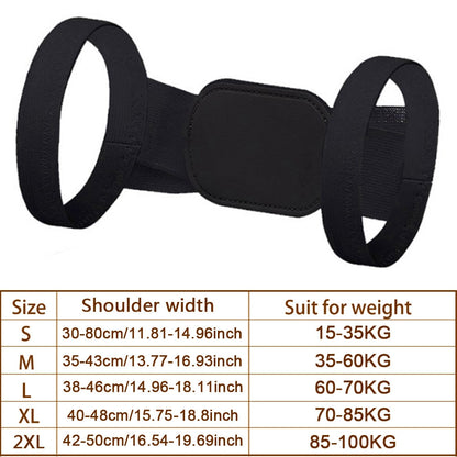 Comfortable Back Support Adjustable Posture Belt