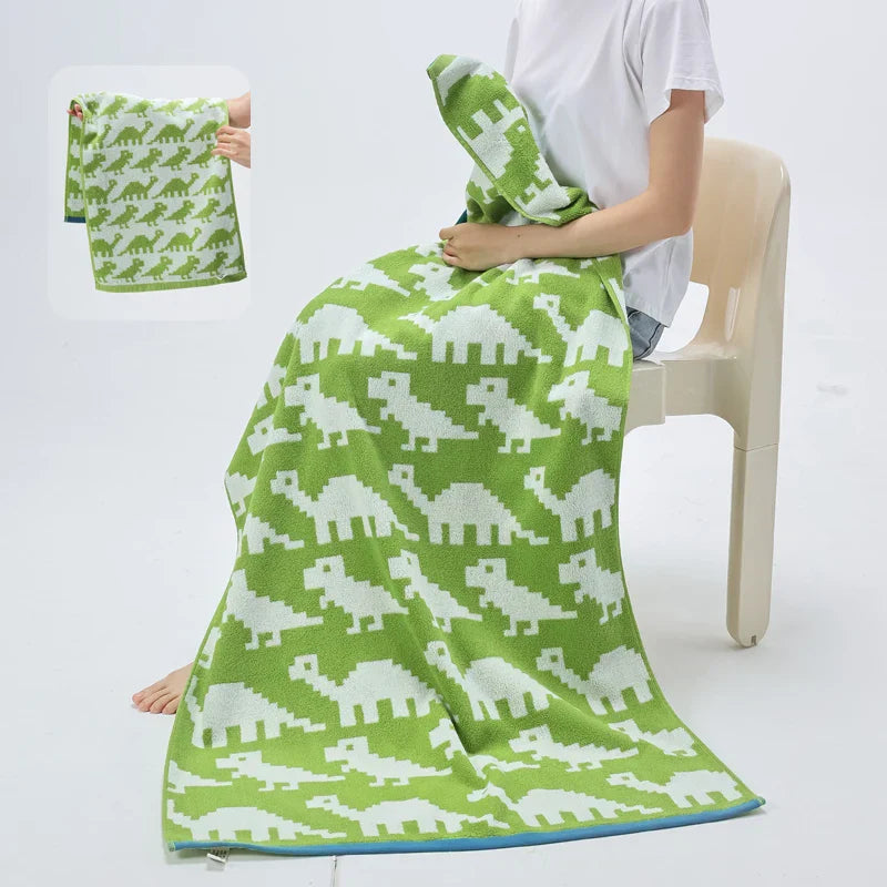 Soft Animal Design Beach Towel
