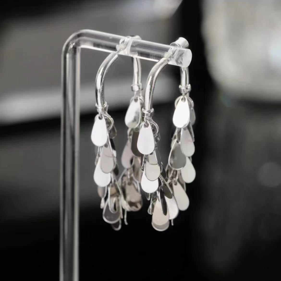 Chic Drop Long Dangle Earrings