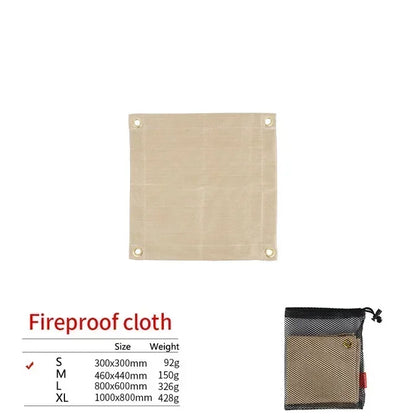 Flameproof Outdoor Camping Mat | Fire Resistant & Durable