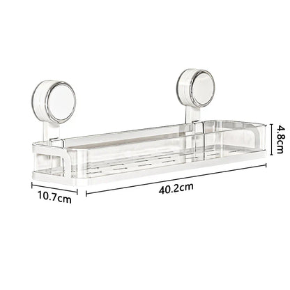 Easy Install Suction Cup Wall Shelf