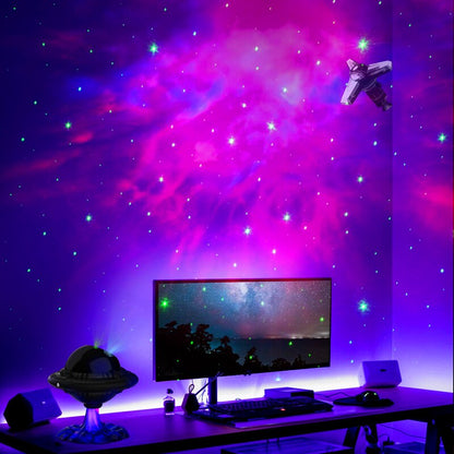 Cosmic Space Globe Projection Lamp