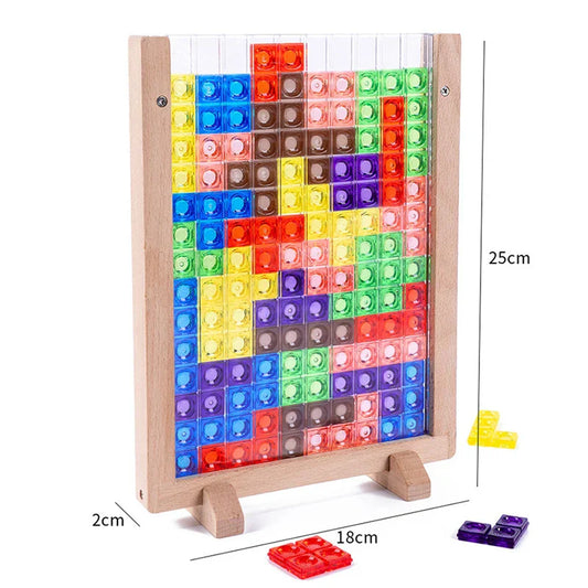 Classic Wooden 3D Puzzle Toy - Befez
