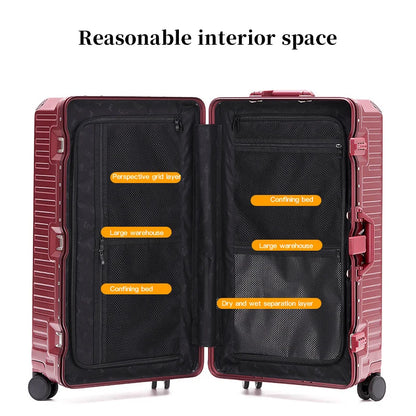 Durable Large Handle Hardside Luggage Case