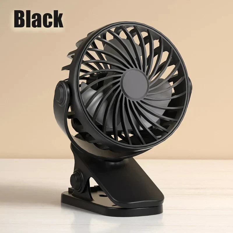 Compact USB Desk Fan with Adjustable Speeds