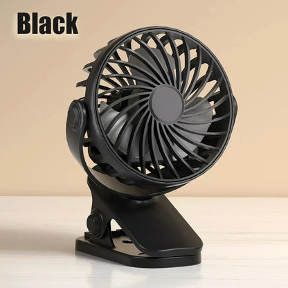 Compact USB Desk Fan with Adjustable Speeds