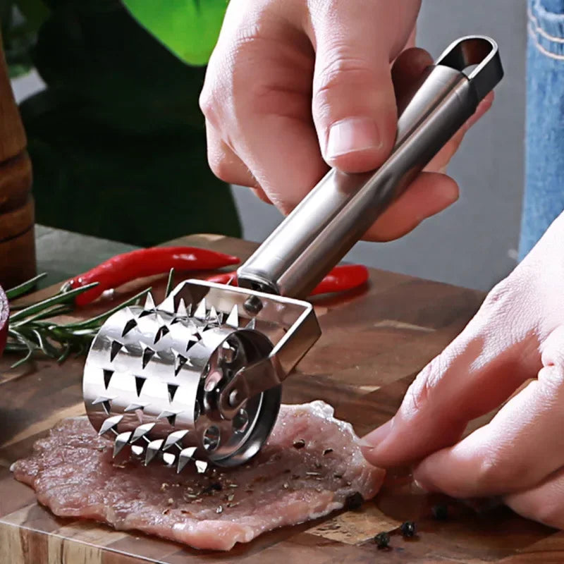 Premium Stainless Steel Meat Mallet Tenderizer Tool - Befez