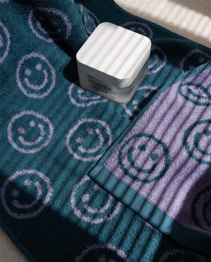 Fun Happy Face Beach Towel