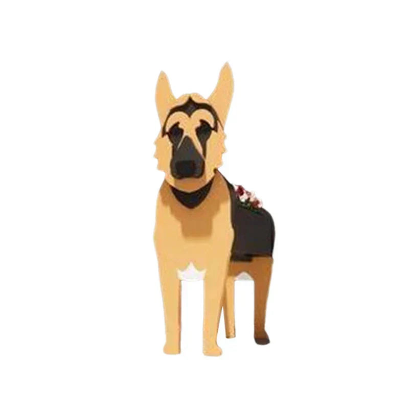 Cute Dog Planter - Adorable Pet Flower Pot