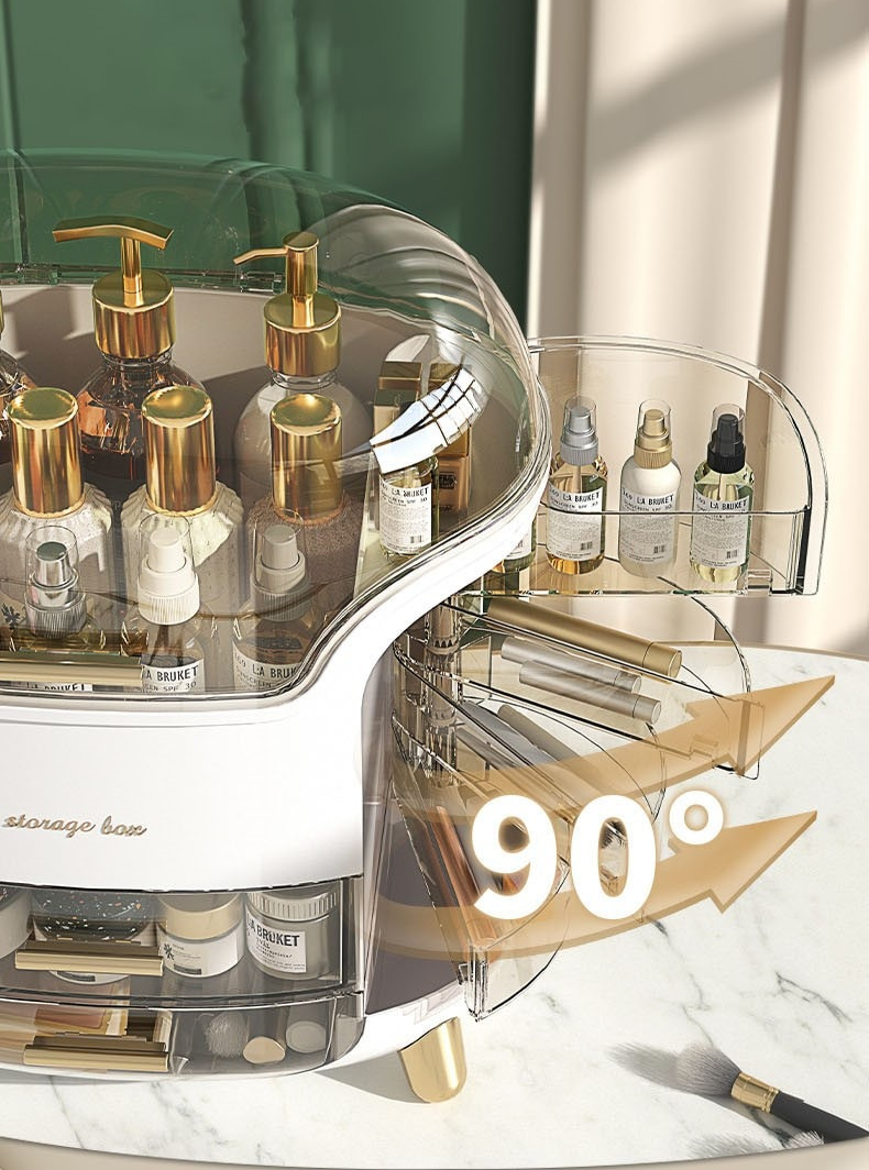 Chic Makeup Case – Compact Beauty Organizer