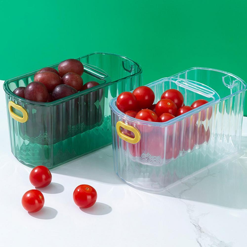 Crystal Clear Storage Double Layer Basket