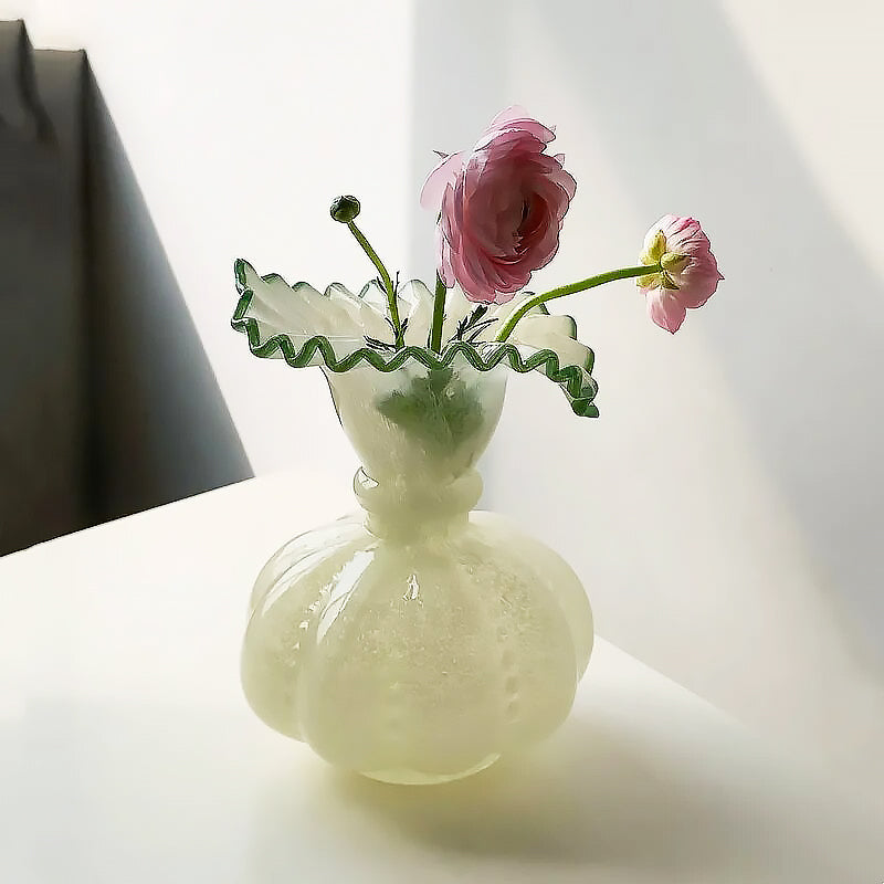 Clear Autumn Decorative Vase