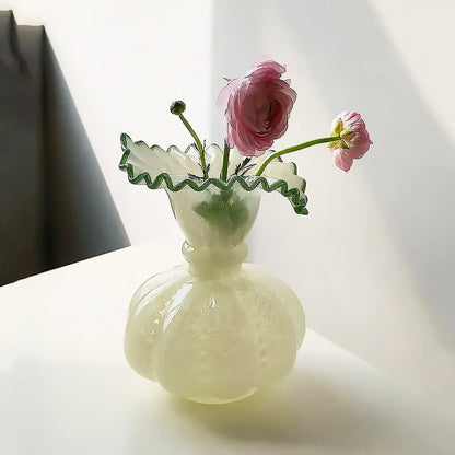 Clear Autumn Decorative Vase