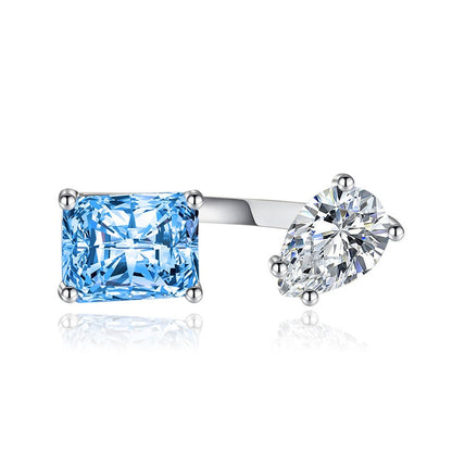 Befez | Elegant Teardrop Zircon Comfort Fit Ring