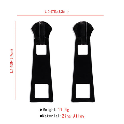 Fun Small Zip Pouch Earrings