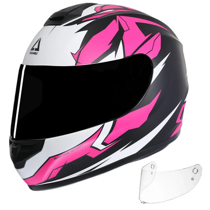 Befez | Premium Full Face Motorcycle Helmet with Clear Shield
