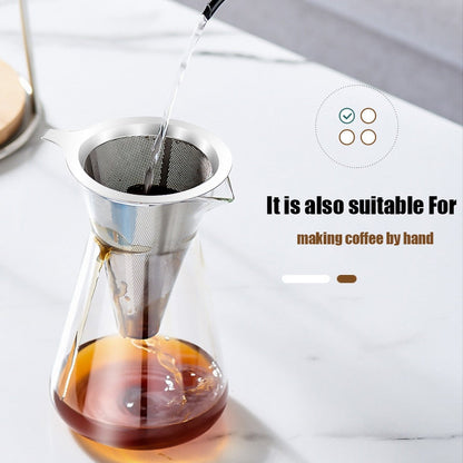 Retro Style Glass Coffee Maker