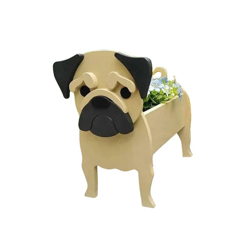 Cute Dog Planter - Adorable Pet Flower Pot