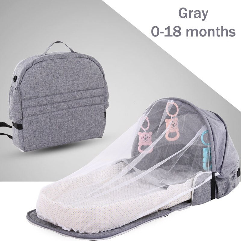 Compact Travel Baby Bed Backpack
