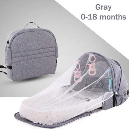 Compact Travel Baby Bed Backpack