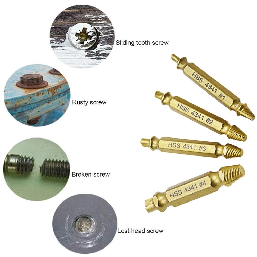 Easy Out Damaged Screw Extractor Tool