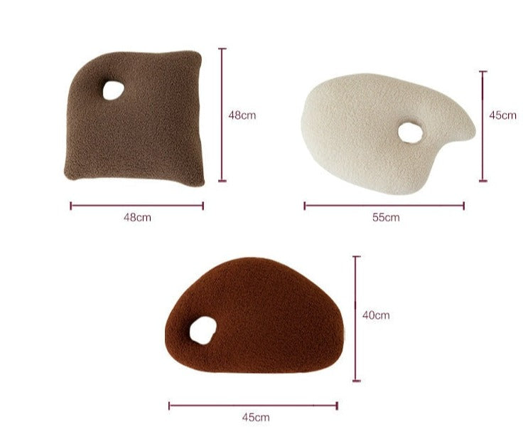 Soft Stone Throw Pillows