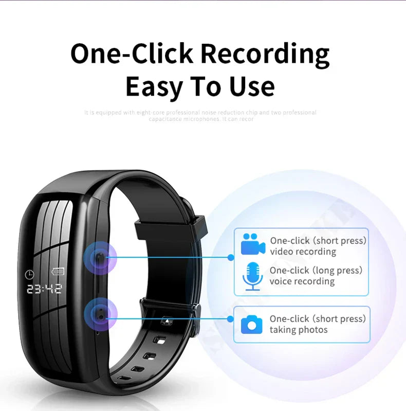 Discreet Mini WiFi HD Smart Watch Camera