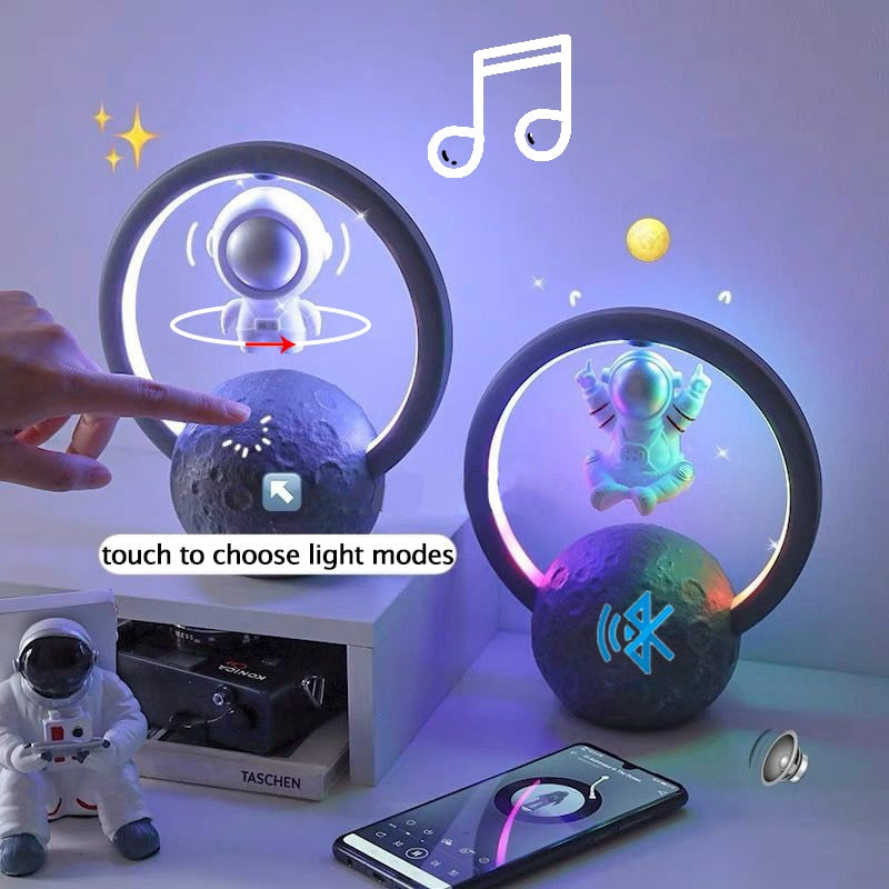 Floating LED Music Speaker Lamp