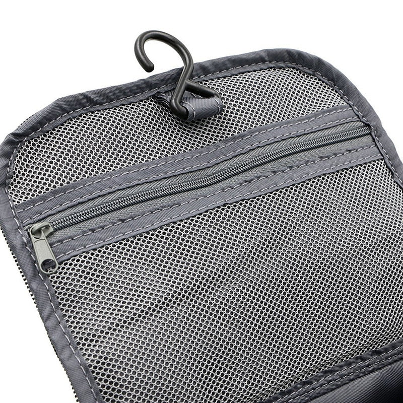 Travel Toiletry Bag with Hanging Hook