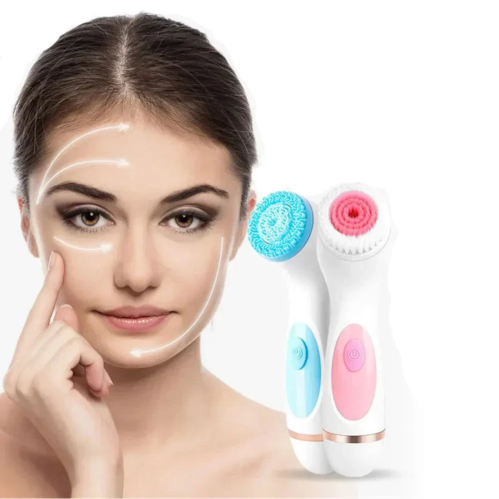 Gentle Face Cleanser | 3-in-1 Sonic Exfoliator & Massager