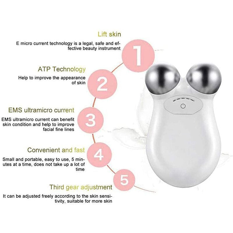 Portable Anti Aging Face Massager Device