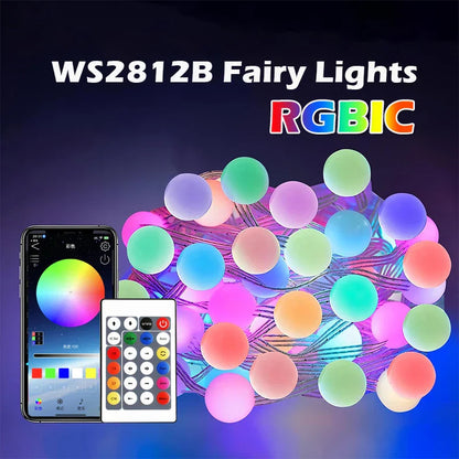 Colorful LED Fairy String Lights USB Powered Decorative