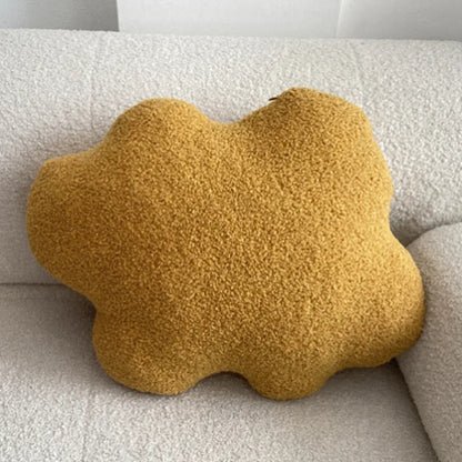 Soft Abstract Throw Pillow