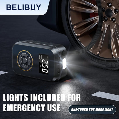 Portable Wireless Air Compressor Power Bank